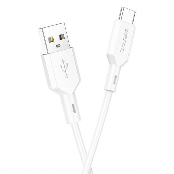 Кабель USB BOROFONE (BX70) Type-C (1м) (белый)