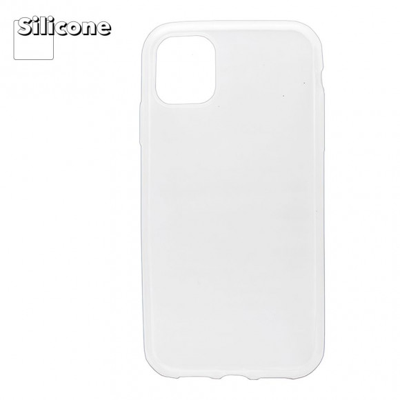 Силиконовый чехол "LP" для Apple iPhone 11 (6, 1) ультратонкий, прозрачный (европакет)