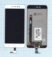 Модуль (матрица + тачскрин) для Xiaomi Redmi Note 5A Prime, белый