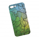 Защитная крышка для Apple iPhone 8 Pus, 7 Plus "KUtiS" Rainbow Hairs DK-7, зеленая