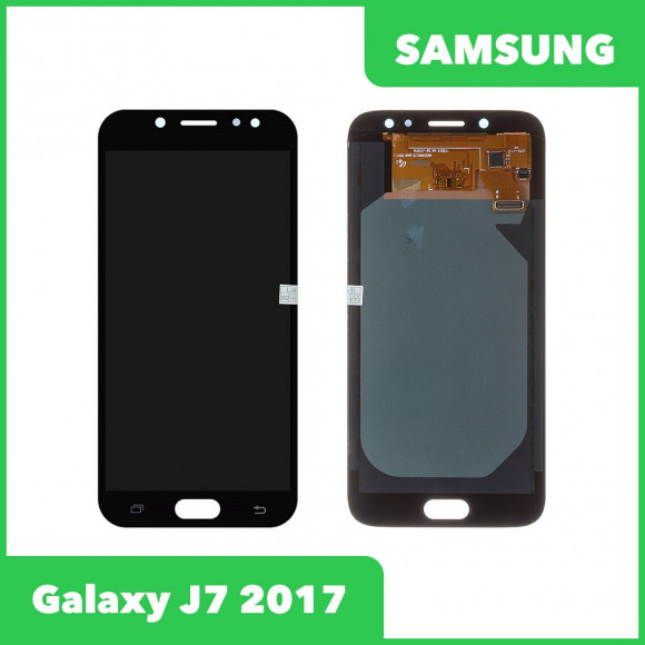 LCD дисплей для Samsung Galaxy J7 2017 SM-J730 в сборе, TFT с регулировкой яркости (черный)