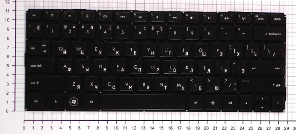 Клавиатура для ноутбука HP Envy 13, черная Клавиатура для ноутбука HP Envy 13, черная