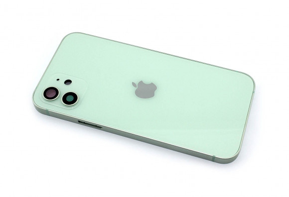 Задняя крышка (корпус) в сборе с рамкой для Apple iPhone 12, green