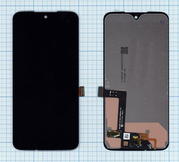 Модуль (матрица + тачскрин) для Motorola G7, черный