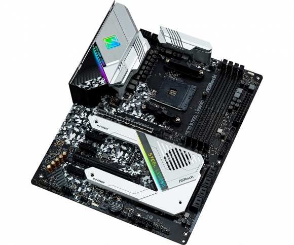 Материнская плата Asrock X570 STEEL LEGEND, AM4, AMD X570, ATX, BOX