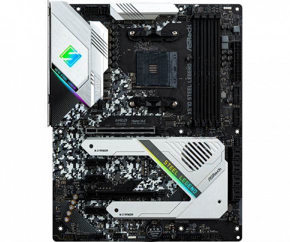 Материнская плата Asrock X570 STEEL LEGEND, AM4, AMD X570, ATX, BOX