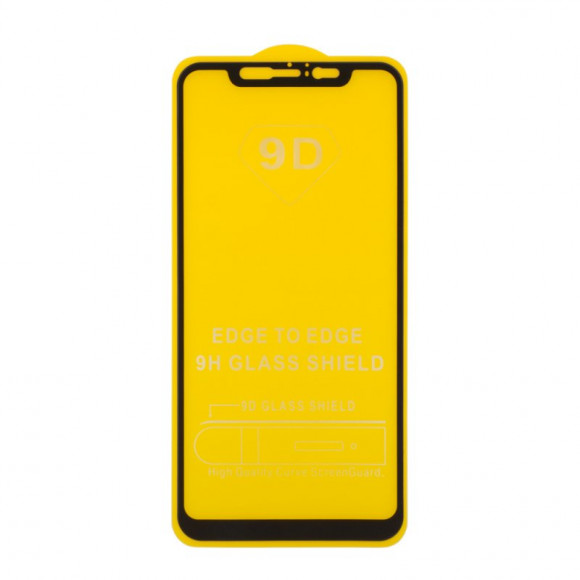 Защитное стекло Colorful Tempered Glass для Xiaomi Mi 8 Pro, черная рамка