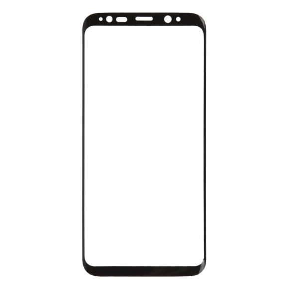 Защитное стекло для Samsung Galaxy S8 Tempered Glass 3D с рамкой 0, 33 мм, 9H, черное