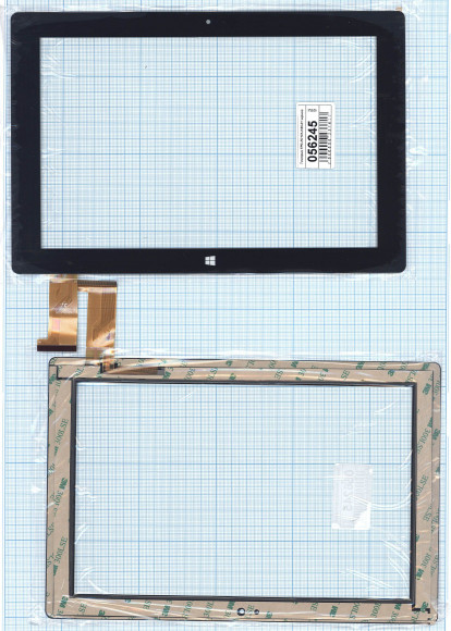 Тачскрин (сенсорное стекло) FPC-FC101J185-01 для планшета Irbis TW30, TW40, bb-mobile Techno W10.1 X101BZ, 10.1", черный