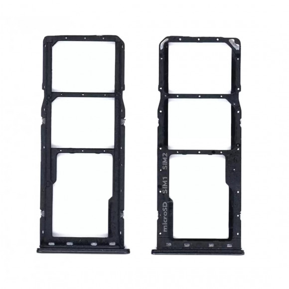 Держатель SIM Samsung A205F, A305F, A505F, A705F (A20, A30, A50, A70) черный