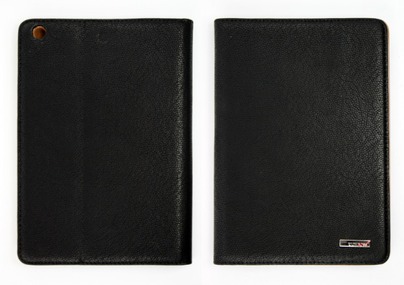 Чехол/книжка для Apple iPad Mini 2, Mini 3 "RICH BOSS" (кожаный черный)