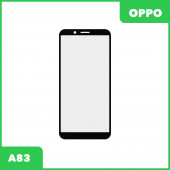 Стекло + OCA пленка для переклейки Oppo A83, черный