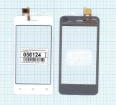 Сенсорное стекло (тачскрин) для Fly Stratus 5 (FS406), белый Сенсорное стекло (тачскрин) для Fly Stratus 5 (FS406), белый