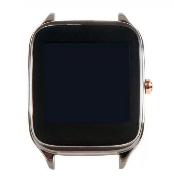 Модуль для часов Asus ZenWatch 3 SPARROW-2D Wi502q с рамкой крепления, панель, черная, обод цвета сажи