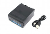 Аккумуляторная батарея для видеокамеры Sony CCD-RV (NP-F970) USB Type-C, 7.4В, 10500мАч, усиленная Аккумуляторная батарея для видеокамеры Sony CCD-RV (NP-F970) USB Type-C, 7.4В, 10500мАч, усиленная