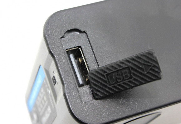 Аккумуляторная батарея для видеокамеры Sony CCD-RV (NP-F970) USB Type-C, 7.4В, 10500мАч, усиленная