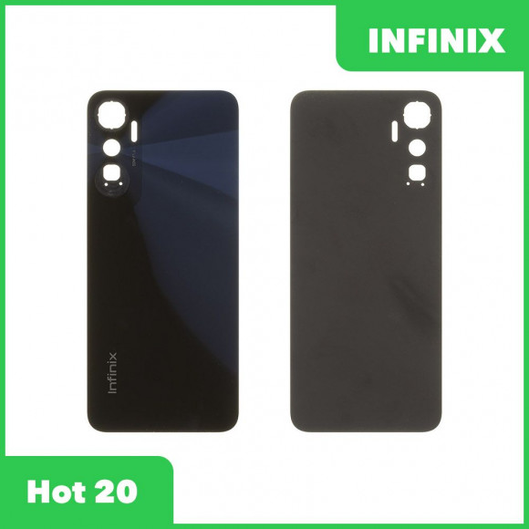 Задняя крышка для Infinix Hot 20 (X6826B) (черный)