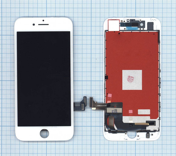 Дисплей для Apple iPhone 7 в сборе с тачскрином (Hancai), белый Дисплей для Apple iPhone 7 в сборе с тачскрином (Hancai), белый