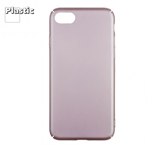 Защитный чехол "LP" для Apple iPhone 7, 8 ультратонкий Soft Touch, розовый