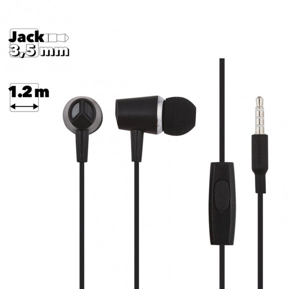 Гарнитура Hoco M34 Honor Music Universal Earphone With Mic, черная