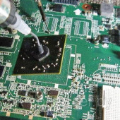 Ремонт (замена) северного моста ноутбука MSI Ремонт (замена) северного моста ноутбука MSI