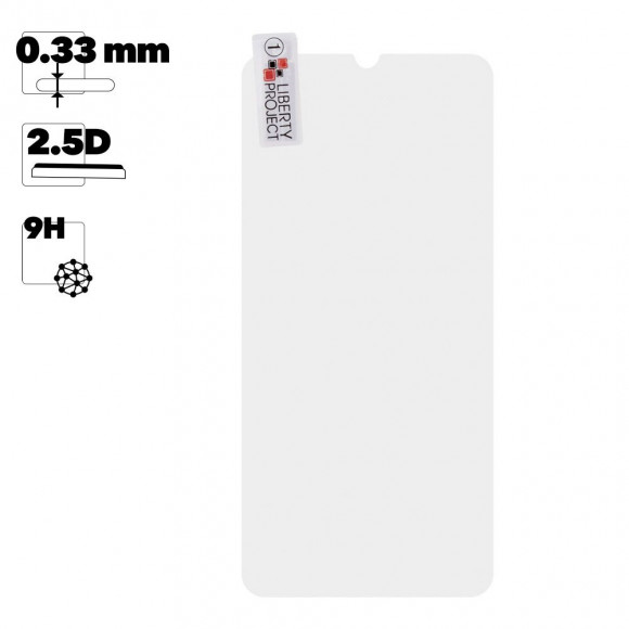 Защитное стекло "LP" для Huawei P Smart 2019 Tempered Glass 0.33 мм, 2.5D, 9H (ударопрочное)