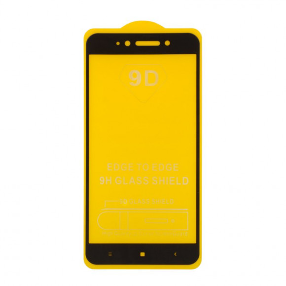 Защитное стекло Colorful Tempered Glass для Xiaomi Redmi Note 5A Prime, черная рамка
