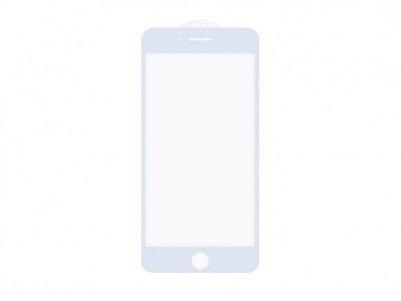 Защитное стекло 3D для Apple iPhone 7 Plus, белый (Vixion)
