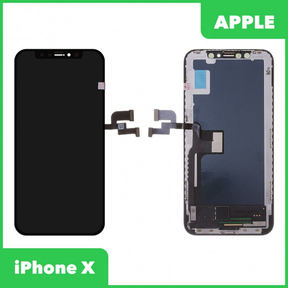 LCD дисплей для Apple iPhone X оригинальная матрица ZY In-Cell A-SI HD+ (черный)