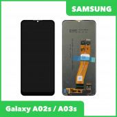 Дисплей для Samsung Galaxy A02s SM-A025F в сборе без рамки (черный) 100% оригинал Дисплей для Samsung Galaxy A02s SM-A025F в сборе без рамки (черный) 100% оригинал