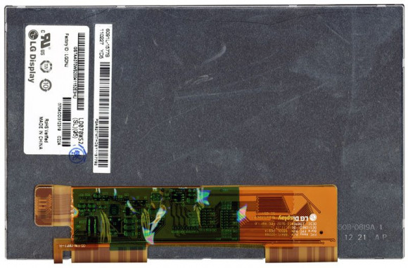 Матрица (экран) LD070WS2(SL)(02) для планшета, 7", 1024x600, LED, глянцевая