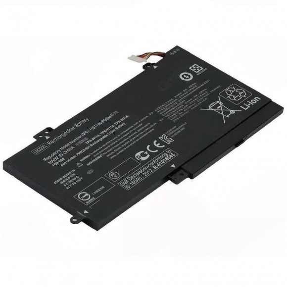 Аккумулятор (батарея) LE03XL, HSTNN-UB6O для ноутбука HP Envy X360 15-w, m6-w, Pavilion x360 13-s, 15-bk, 11.4В, 4050мАч, черный