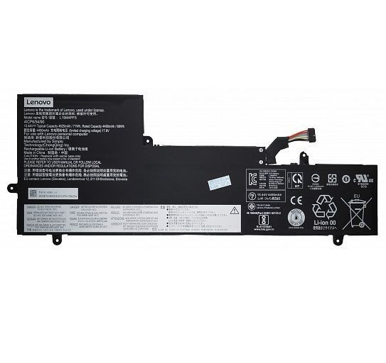 Аккумулятор (батарея) для ноутбука Lenovo Yoga Slim 7-15iil, 7-15itl (L19M4PF5, L19C4PF5), 71Wh, 4625мАч, 15.4V