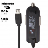 Автомобильное зарядное устройство "LP" MicroUSB 2.1A (коробка) Автомобильное зарядное устройство "LP" MicroUSB 2.1A (коробка)