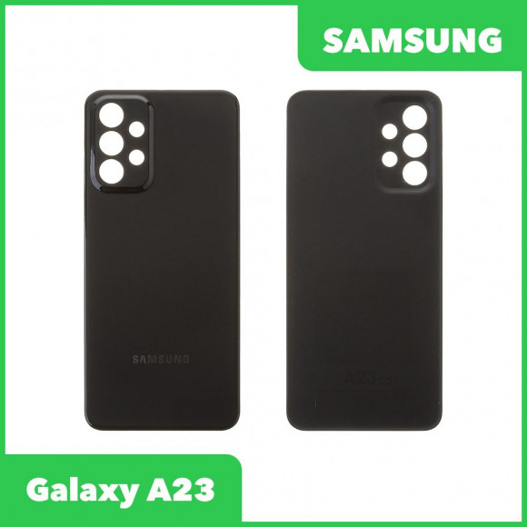 Задняя крышка для Samsung Galaxy A23 SM-A235 (черный)
