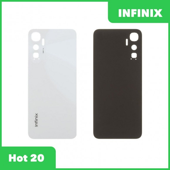Задняя крышка для Infinix Hot 20 (X6826B) (белый)