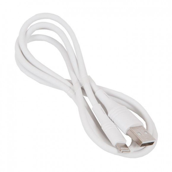 Кабель USB BOROFONE BX43 CoolJoy USB - Lightning, 2.4А, 1 м, белый