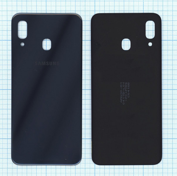 Задняя крышка корпуса для Samsung Galaxy A30 2019 (A305F), черная