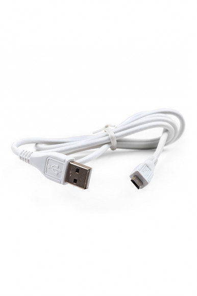 Дата-кабель Robiton P1, MicroUSB, 1 метр, белый