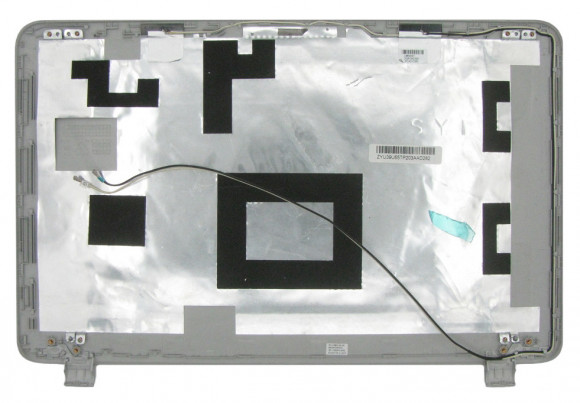 Крышка матрицы HP Pavilion 15-N, серебристая, с рамкой (с разбора)