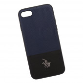 Защитная крышка для Apple iPhone 8, 7 "POLO&RACQUET CLUB", синий (коробка)