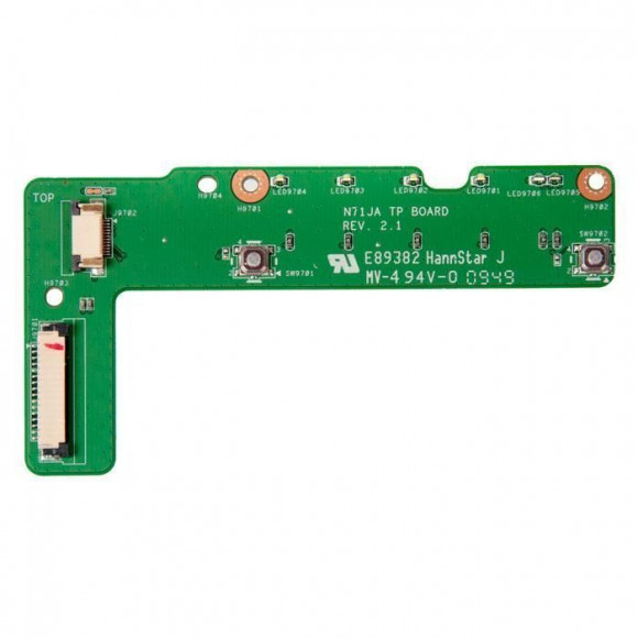 Плата тачпада для ноутбука Asus N71J, N71JA, N71JV, N71JQ