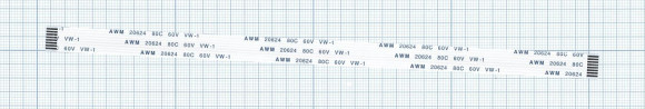Шлейф универсальный 8 pin, шаг 1мм, длина 20см