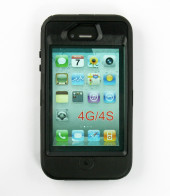 Чехол для Apple iPhone 4, 4S "Ottex Box" (защитная окраска (коробка))