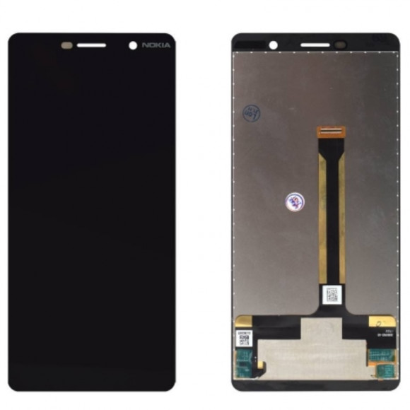 Дисплей Nokia 7 Plus (TA-1046)+тачскрин (черный)