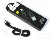 Кабель USB Hoco (X5 Bamboo) MicroUSB, 1 метр, черный