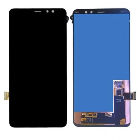 Дисплей для Samsung A730F Galaxy A8 Plus (2018) + тачскрин (черный) (OLED)