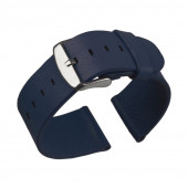 Ремешок для Apple Watch (42мм, 44мм), кожаный без крепежа, синий (коробка) Ремешок для Apple Watch (42мм, 44мм), кожаный без крепежа, синий (коробка)