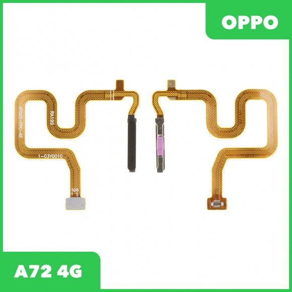 Сканер отпечатка пальца для OPPO A72 4G (CPH2067) (черный)