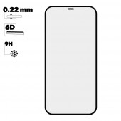 Защитное стекло WK WTP-40 Kingkong 6D Curved HD для Apple iPhone 12 Pro Max, с черной рамкой